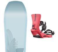 Pack snowboard Nitro Karma W 25 + Attacchi Sci - Blu - Größe 144 - 2025