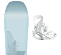 Pack snowboard Nitro Karma W 25 + Attacchi Sci - Blu - Größe 144 - 2025