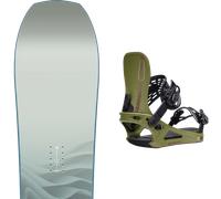 Pack snowboard Nitro Karma W White/blue 26 + Attacchi Sci - Blu / Grigio - Größe 148 - 2026