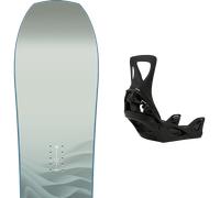 Pack snowboard Nitro Karma W White/blue 26 + Attacchi Sci - Blu / Grigio - Größe 148 - 2026