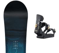 Pack snowboard Nitro Mystique W 26 + Attacchi Sci - Blu / Nero - Größe 146 - 2026