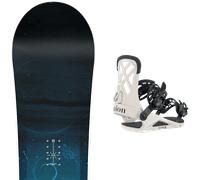 Pack snowboard Nitro Mystique W 26 + Attacchi Sci - Blu / Nero - Größe 149 - 2026