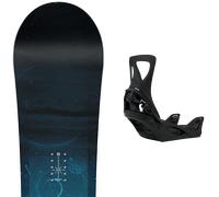 Pack snowboard Nitro Mystique W 26 + Attacchi Sci - Blu / Nero - Größe 155 - 2026