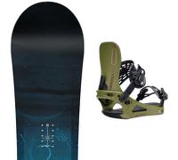 Pack snowboard Nitro Mystique W 26 + Attacchi Sci - Blu / Nero - Größe 155 - 2026