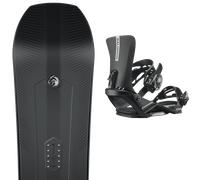 Pack snowboard Nitro Pantera 26 + Attacchi Sci - Nero - Größe 160 - 2026