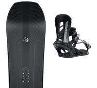 Pack snowboard Nitro Pantera 26 + Attacchi Sci - Nero - Größe 163W - 2026