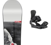 Pack snowboard Nitro Prime Raw Grey/red 26 + Attacchi Sci - Grigio / Nero / Rosso - Größe 164W - 2026