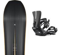 Pack snowboard Nitro Squash Black 26 + Attacchi Sci - Nero - Größe 156 - 2026