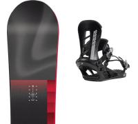 Pack snowboard Nitro Team Pro Black/red 26 + Attacchi Sci - Nero - Größe 159W - 2026