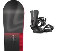 Pack snowboard Nitro Team Pro Black/red 26 + Attacchi Sci - Nero - Größe 159W - 2026