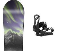 Pack snowboard Nitro Team Pro Mk Black/multi 26 + Attacchi Sci - Nero / Grigio - Größe 155 - 2026