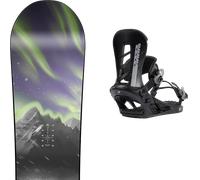 Pack snowboard Nitro Team Pro Mk Black/multi 26 + Attacchi Sci - Nero / Grigio - Größe 162W - 2026