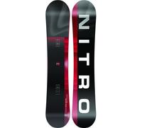 Pack Snowboard NITRO TEAM PRO WIDE 2026 (Nero/Rosso) + Fissazione OS