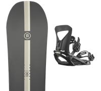 Pack snowboard Ride Agenda 25 + Attacchi Sci - Nero / Beige - Größe 152 - 2025