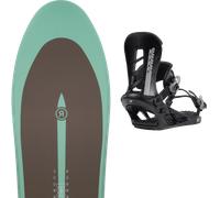 Pack snowboard Ride Peace Seeker Brown/turquoise 26 + Attacchi Sci - Nero / Verde - Größe 151 - 2026