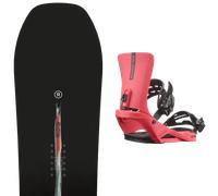 Pack snowboard Ride Shadowban 25 + Attacchi Sci - Nero / Multicolore - Größe 157 - 2025