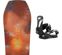 Pack snowboard Ride Twinpig Brown 26 + Attacchi Sci - Marrone / Arancione - Größe 151 - 2026