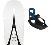 Pack snowboard Ride Zero Jr White/black 26 + Attacchi Sci - Bianco / Nero - Größe 135 - 2026