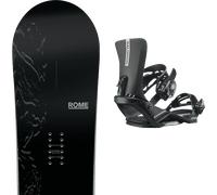 Pack snowboard Rome Agent Pro Black 26 + Attacchi Sci - Nero - Größe 154 - 2026