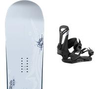 Pack snowboard Rome Artifact Light Blue 26 + Attacchi Sci - Blu - Größe 153 - 2026