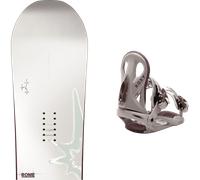 Pack snowboard Rome Hype White/grey 26 + Attacchi Sci - Bianco - Größe 147 - 2026
