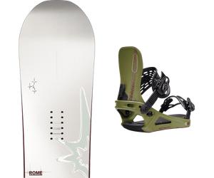 Pack snowboard Rome Hype White/grey 26 + Attacchi Sci - Bianco - Größe 147 - 2026