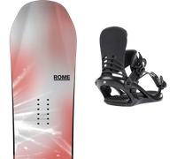Pack snowboard Rome Royal Grey/red 26 + Attacchi Sci - Grigio - Größe 144 - 2026