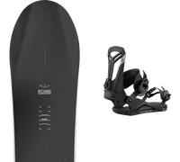 Pack snowboard Rome Service Dog Purple/black 26 + Attacchi Sci - Nero / Viola - Größe 155 - 2026