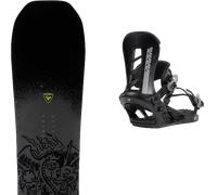 Pack snowboard Rossignol Jibsaw Black/green 26 + Attacchi Sci - Nero / Grigio - Größe 159 - 2026