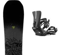 Pack snowboard Rossignol Jibsaw Black/green 26 + Attacchi Sci - Nero / Grigio - Größe 162W - 2026