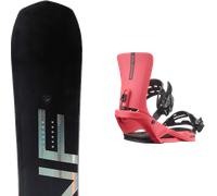 Pack snowboard Rossignol One Black/orange 26 + Attacchi Sci - Nero / Arancione - Größe 156 - 2026