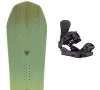 Pack snowboard Rossignol Revenant 26 + Attacchi Sci - Giallo / Nero - Größe 158 - 2026
