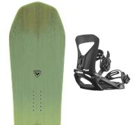 Pack snowboard Rossignol Revenant 26 + Attacchi Sci - Giallo / Nero - Größe 162 - 2026