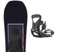 Pack snowboard Rossignol Sawblade 25 + Attacchi Sci - Nero - Größe 150 - 2025