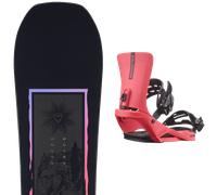 Pack snowboard Rossignol Sawblade 25 + Attacchi Sci - Nero - Größe 150 - 2025