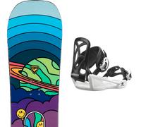 Pack snowboard Rossignol Scan Multicolor 26 + Attacchi Sci - Multicolore - Größe 90 - 2026