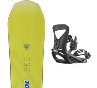 Pack snowboard Rossignol Super Revenant Yellow 26 + Attacchi Sci - Giallo - Größe 158 - 2026