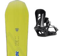 Pack snowboard Rossignol Super Revenant Yellow 26 + Attacchi Sci - Giallo - Größe 163W - 2026