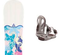 Pack snowboard Rossignol Ultraviolet White/multi 26 + Attacchi Sci - Bianco / Multicolore - Größe 149 - 2026