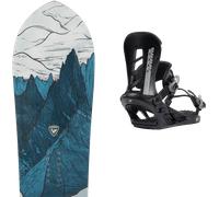 Pack snowboard Rossignol Xv Blue/white 26 + Attacchi Sci - Grigio / Blu / Nero - Größe 162 - 2026