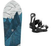 Pack snowboard Rossignol Xv Blue/white 26 + Attacchi Sci - Grigio / Blu / Nero - Größe 162 - 2026