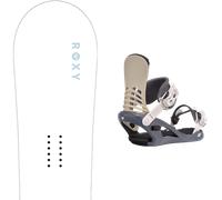Pack snowboard Roxy Dawn White/blue 26 + Attacchi Sci - Bianco - Größe 135 - 2026