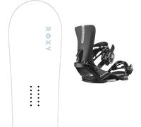Pack snowboard Roxy Dawn White/blue 26 + Attacchi Sci - Bianco - Größe 146 - 2026