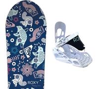 Pack snowboard Roxy Kids Poppy Package 26 - Blu / Bianco - Größe 100 - 2026