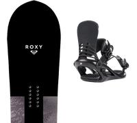 Pack snowboard Roxy Smoothie Black/purple 26 + Attacchi Sci - Nero - Größe 152 - 2026