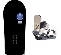 Pack snowboard Roxy Xoxo Black/blue 26 + Attacchi Sci - Nero - Größe 145 - 2026