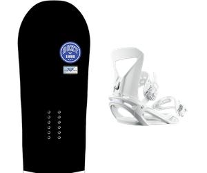 Pack snowboard Roxy Xoxo Black/blue 26 + Attacchi Sci - Nero - Größe 145 - 2026
