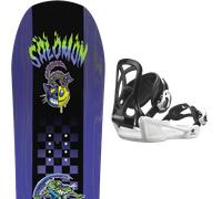 Pack snowboard Salomon Grail 27 + Attacchi Sci - - Größe 130 - 2027