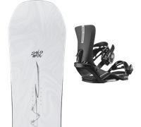 Pack snowboard Salomon Oh Yeah 26 + Attacchi Sci - Bianco - Größe 151 - 2026