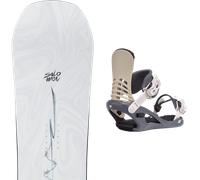 Pack snowboard Salomon Oh Yeah 26 + Attacchi Sci - Bianco - Größe 151 - 2026